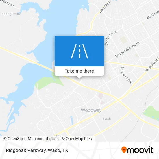 Ridgeoak Parkway map