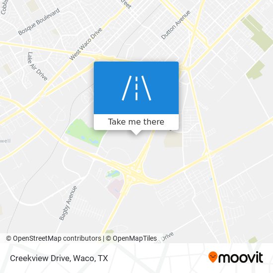Creekview Drive map