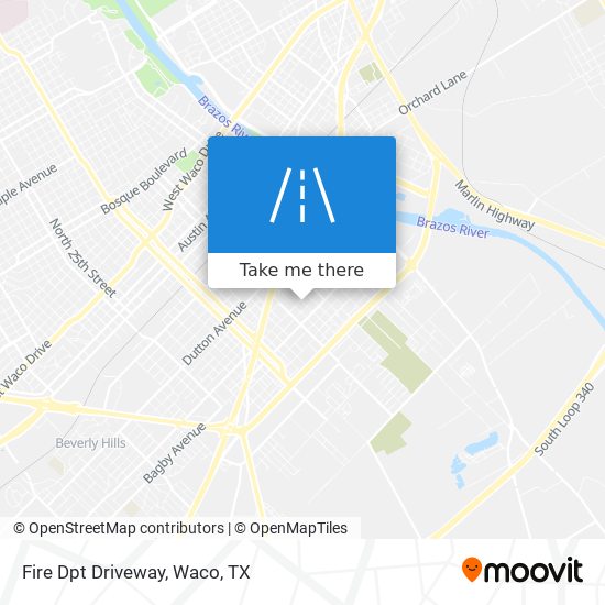 Mapa de Fire Dpt Driveway