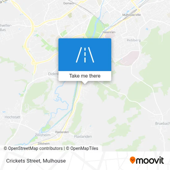 Rue Des Grillons map