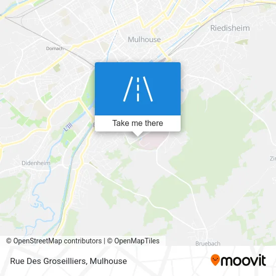 Rue Des Groseilliers map
