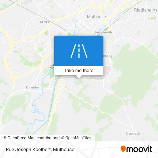 Rue Joseph Koelbert map