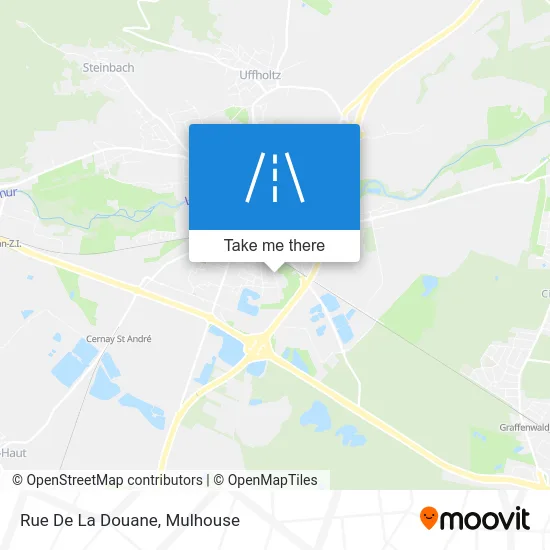 Rue De La Douane map