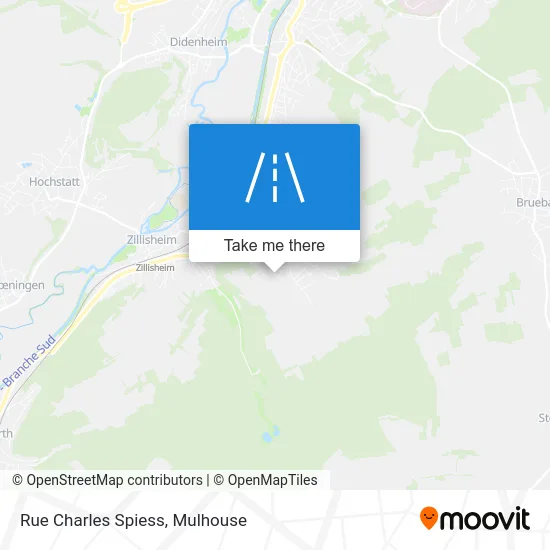 Rue Charles Spiess map