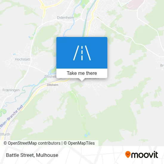 Rue De La Bataille map