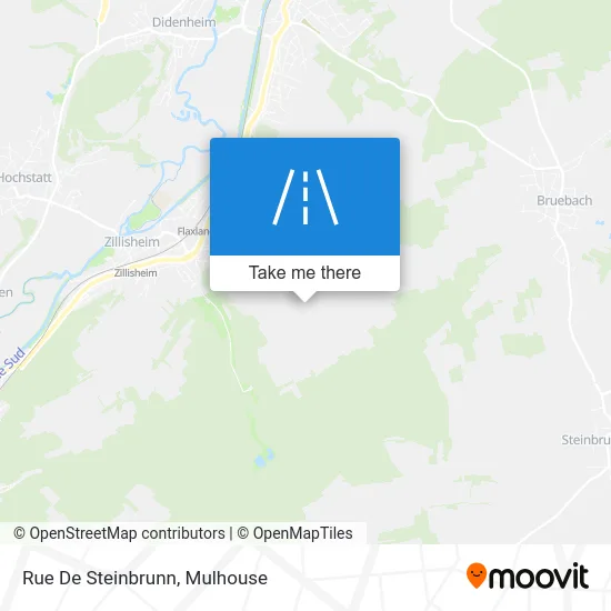 Rue De Steinbrunn map