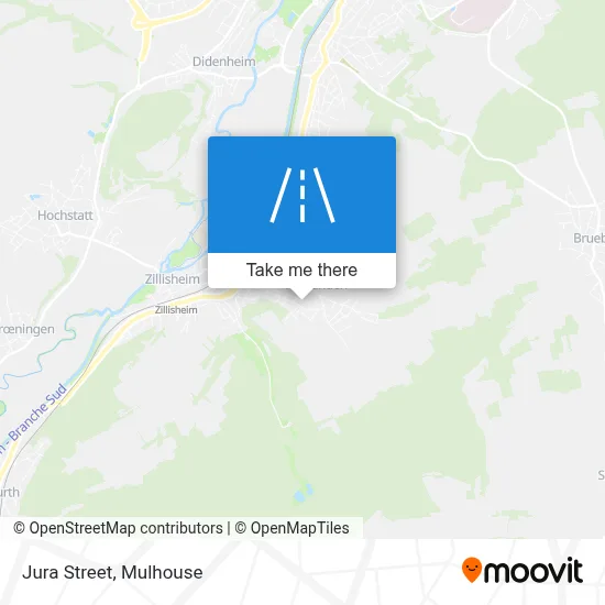 Rue Du Jura map