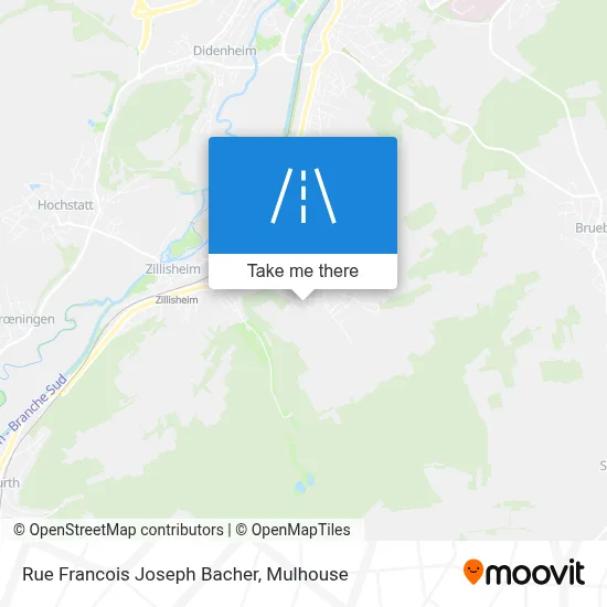 Rue Francois Joseph Bacher map