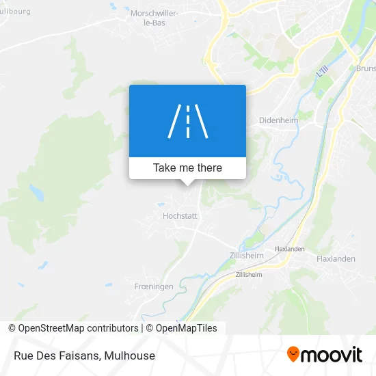 Rue Des Faisans map
