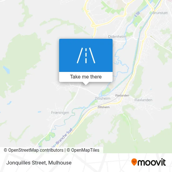 Rue Des Jonquilles map
