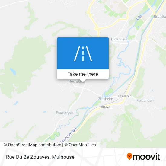 Rue Du 2e Zouaves map