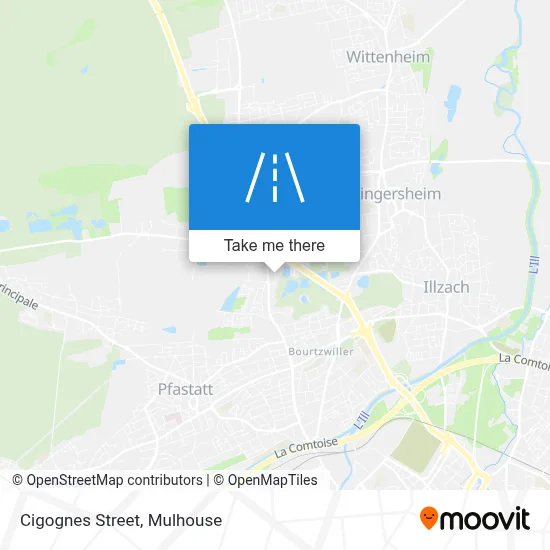 Rue Des Cigognes map