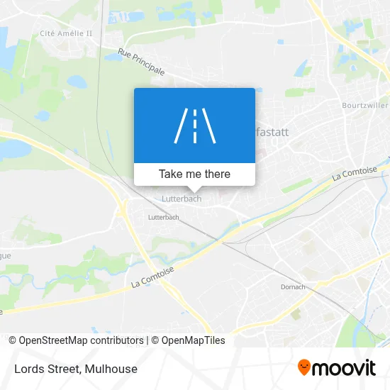 Rue Des Seigneurs map