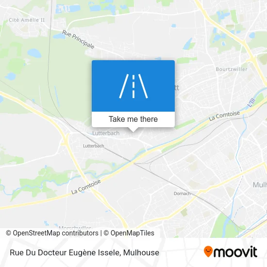 Rue Du Docteur Eugène Issele map