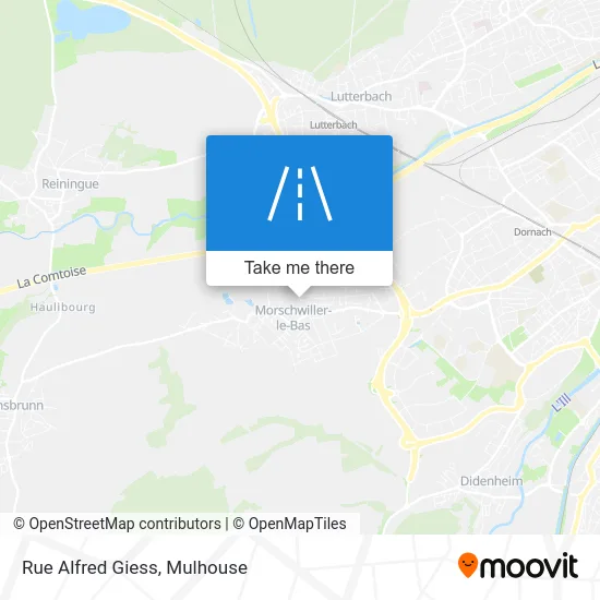 Rue Alfred Giess map