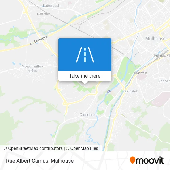 Rue Albert Camus map