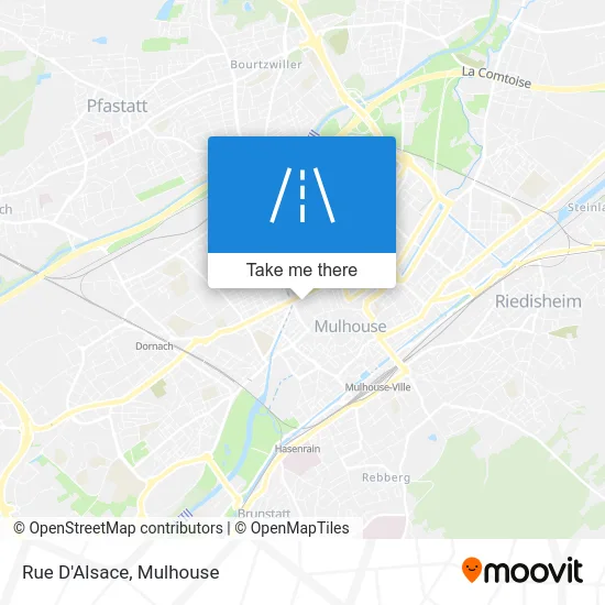 Rue D'Alsace map