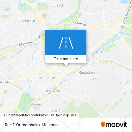 Rue D'Ottmarsheim map