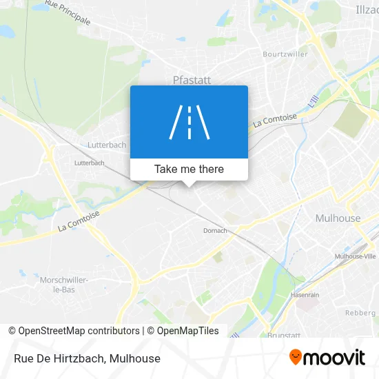 Rue De Hirtzbach map