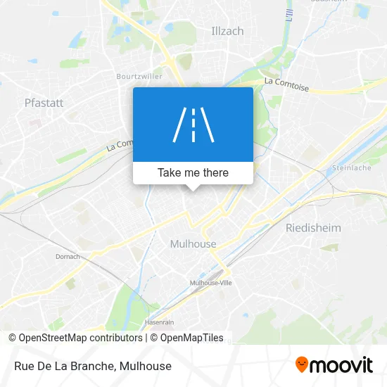 Rue De La Branche map