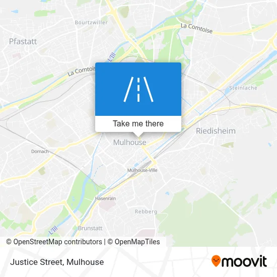 Rue De La Justice map