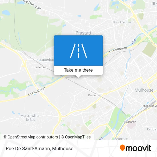 Rue De Saint-Amarin map