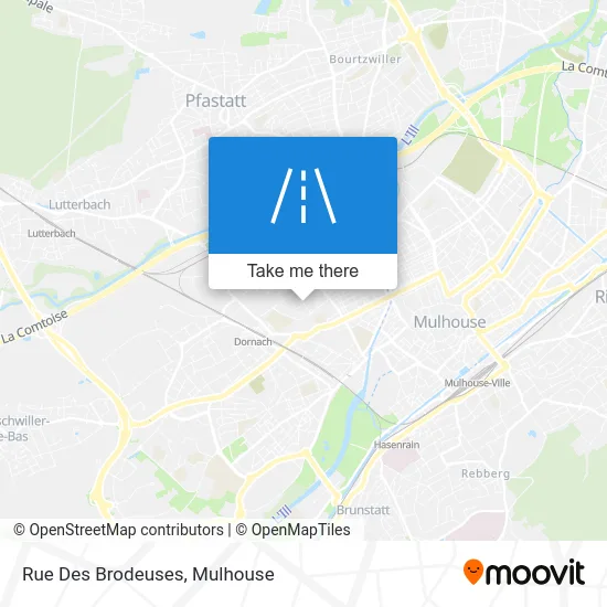 Rue Des Brodeuses map