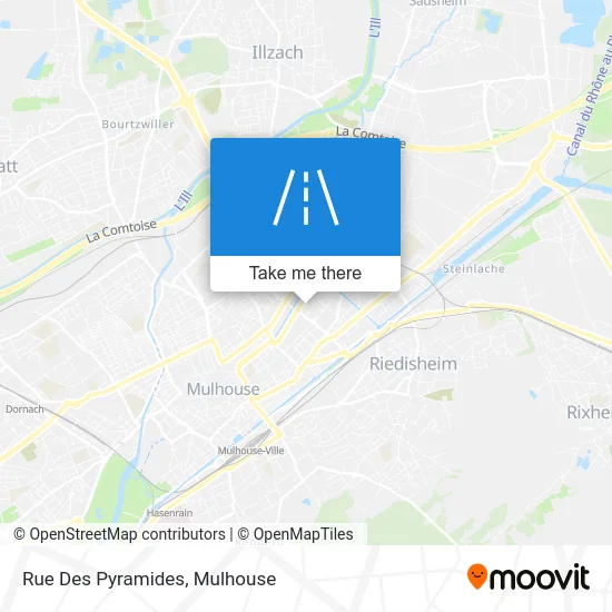 Rue Des Pyramides map