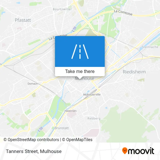 Rue Des Tanneurs map