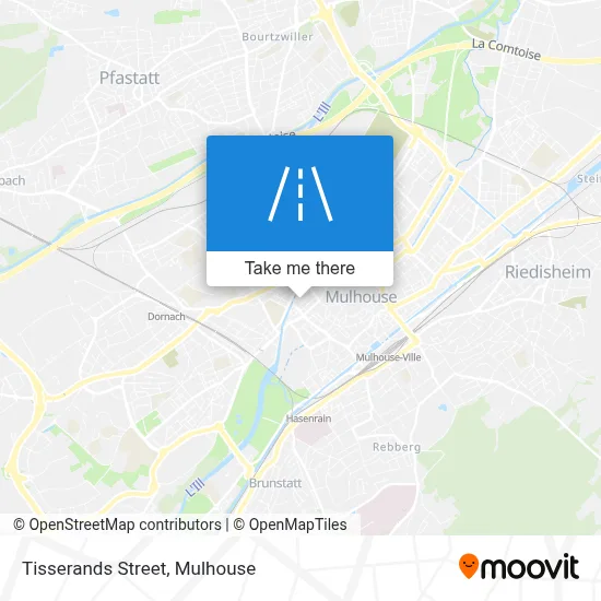 Rue Des Tisserands map