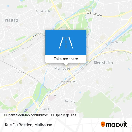 Rue Du Bastion map