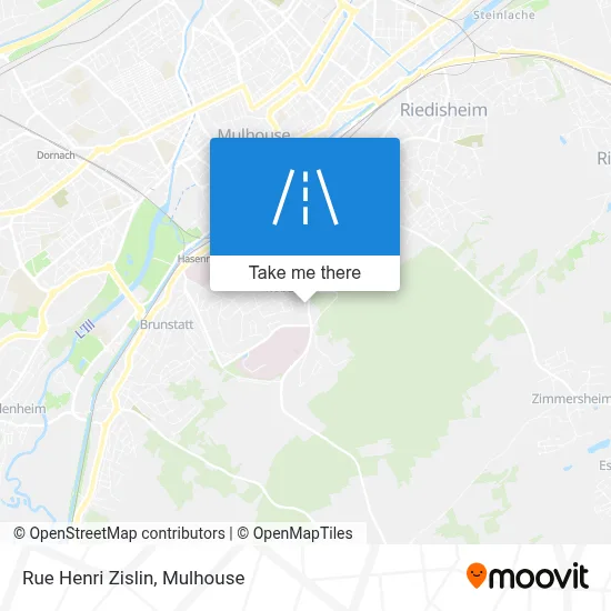 Rue Henri Zislin map
