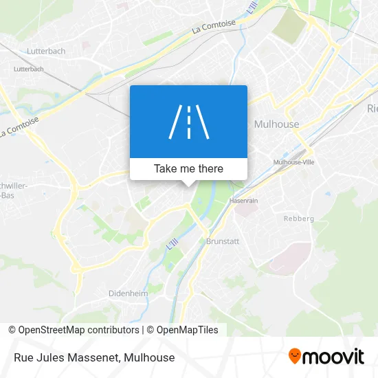 Rue Jules Massenet map