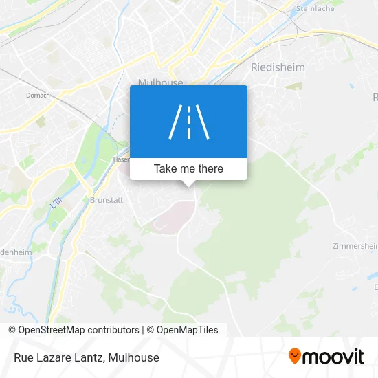 Rue Lazare Lantz map