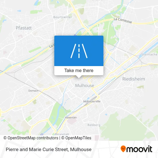 Rue Pierre Et Marie Curie map