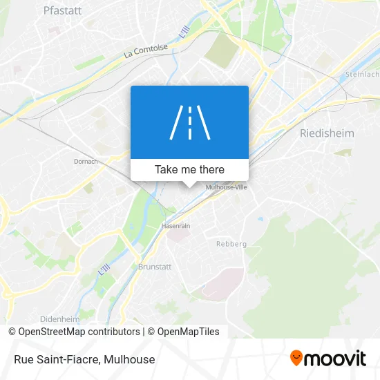 Rue Saint-Fiacre map