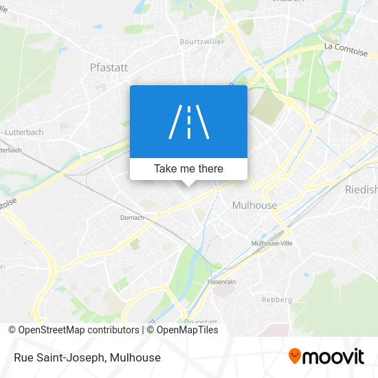 Rue Saint-Joseph map