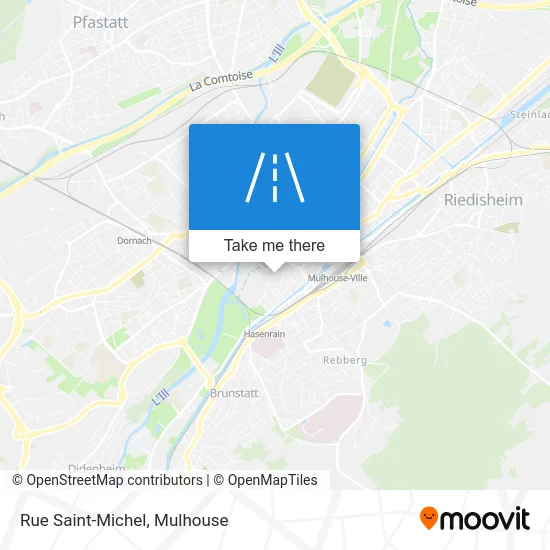 Rue Saint-Michel map