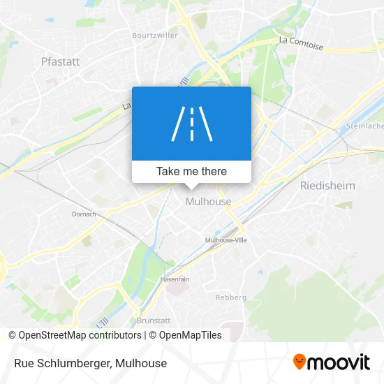 Rue Schlumberger map