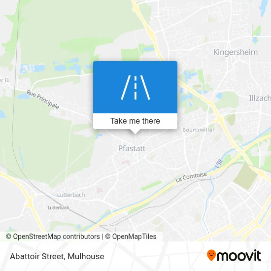 Rue De L'Abattoir map