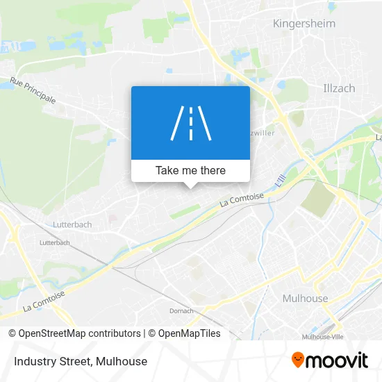 Rue De L'Industrie map