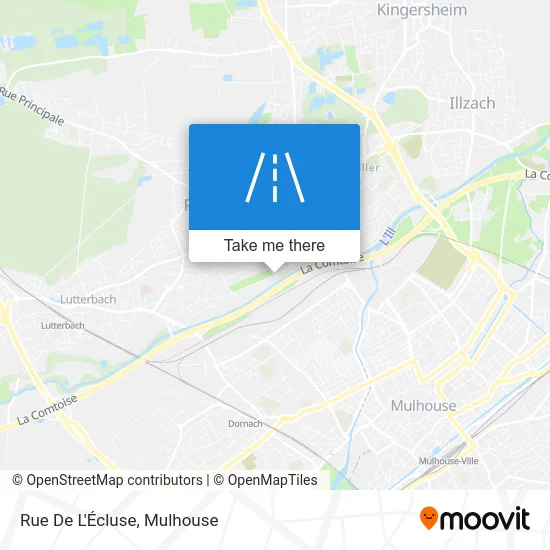 Rue De L'Écluse map