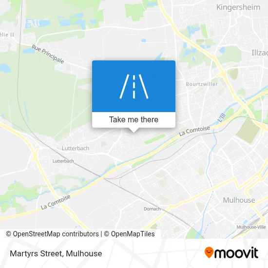 Rue Des Martyrs map