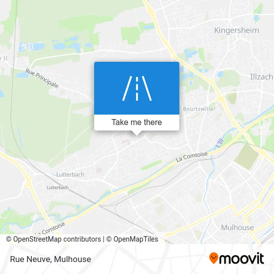 Rue Neuve map