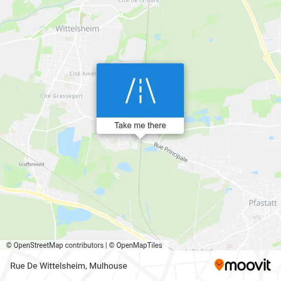 Rue De Wittelsheim map