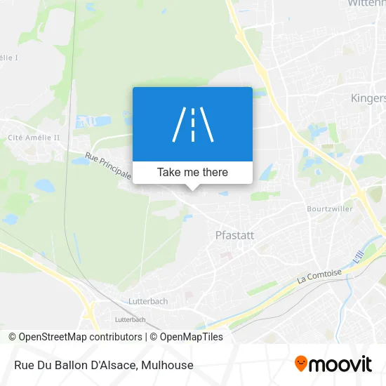 Rue Du Ballon D'Alsace map