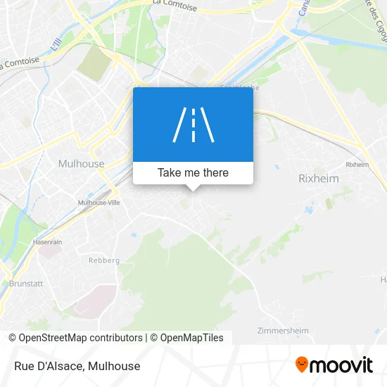 Rue D'Alsace map