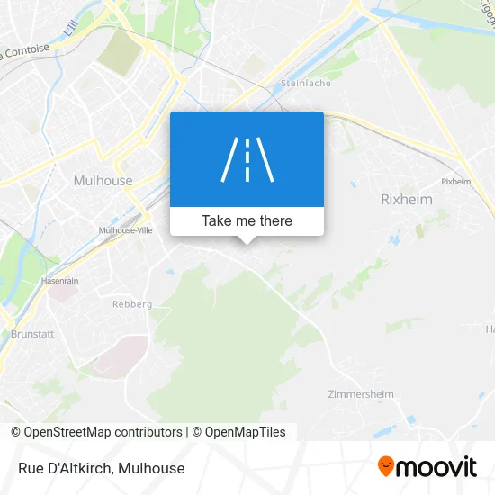 Rue D'Altkirch map