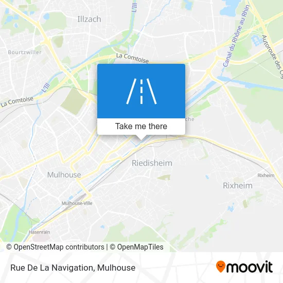 Rue De La Navigation map