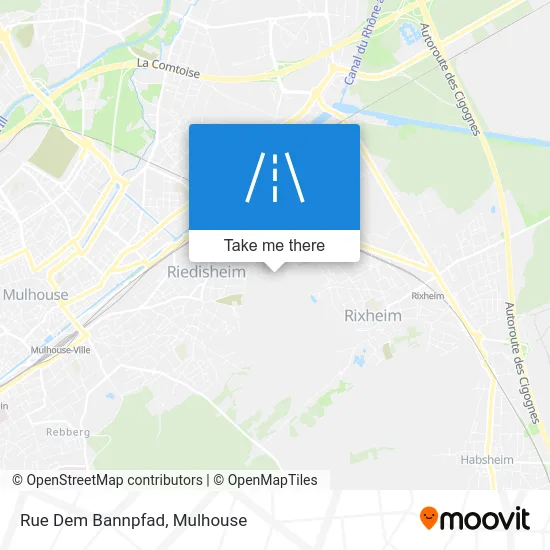 Rue Dem Bannpfad map